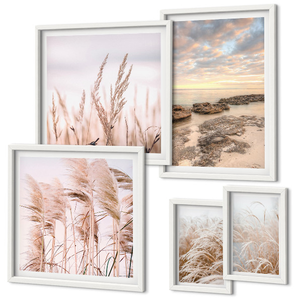 Gallery wall Seaside landscapes, sun