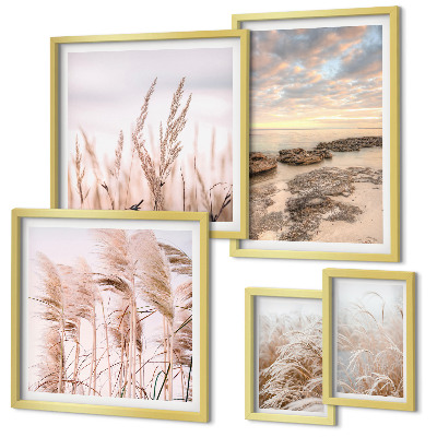 Gallery wall Seaside landscapes, sun