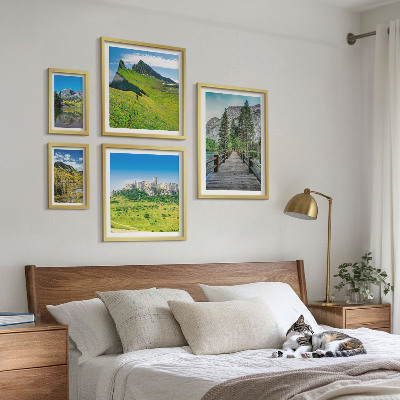 Gallery wall Mountain landscapes waterfalls