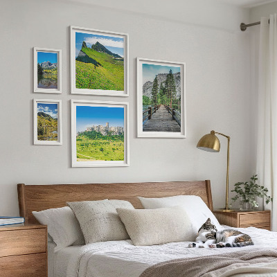 Gallery wall Mountain landscapes waterfalls
