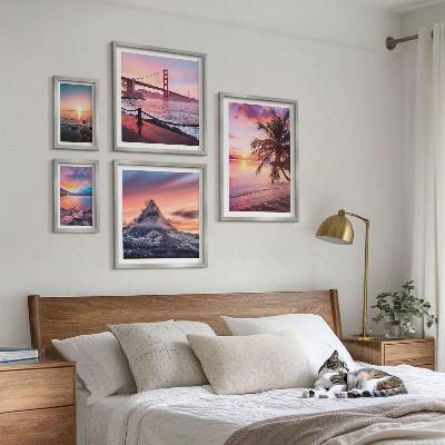 Gallery wall Seascapes with palm trees