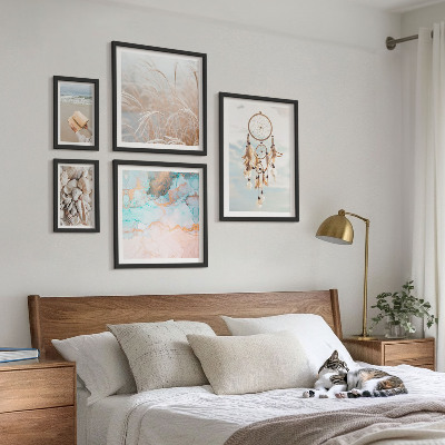 Framed photo set Boho dreams beach nature