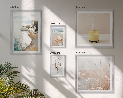 Framed photo set Relaxing book themes