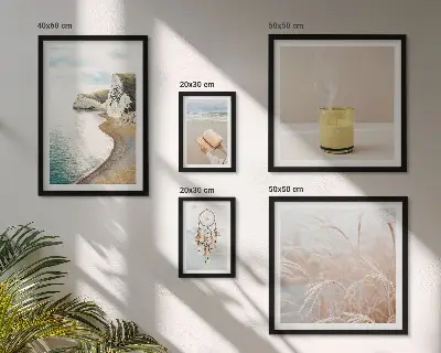 Framed photo set relaxing book theme
