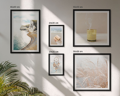 Framed photo set Relaxing book themes