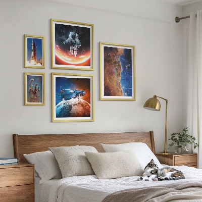 Gallery wall Space travel of the galaxy