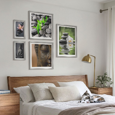 Framed photo set Relaxing Zen atmosphere