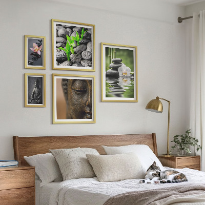 Framed photo set Relaxing Zen atmosphere