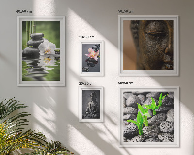 Framed photo set Relaxing Zen atmosphere