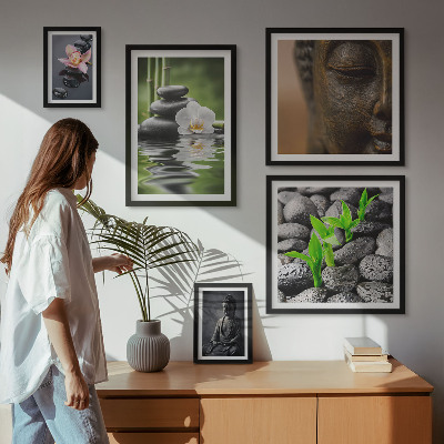 Framed photo set Relaxing Zen atmosphere