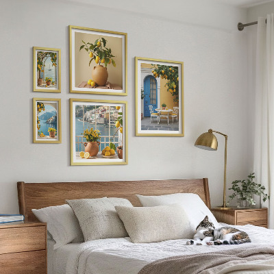 Gallery wall Lemon sun inspirations