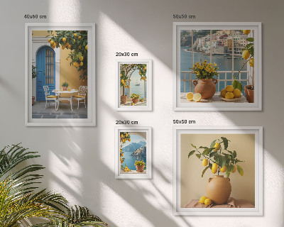 Gallery wall Lemon sun inspirations