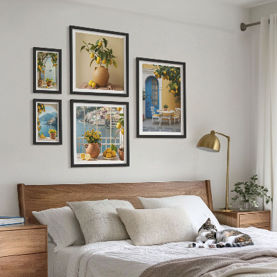 Gallery wall Lemon sun inspirations