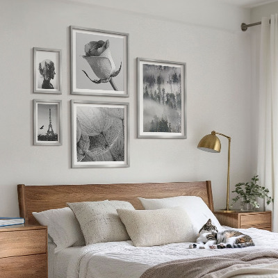 Gallery wall Black and white nature city