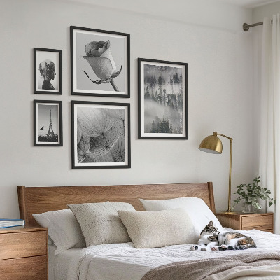 Gallery wall Black and white nature city