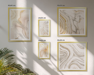 Gallery wall Abstract beige compositions