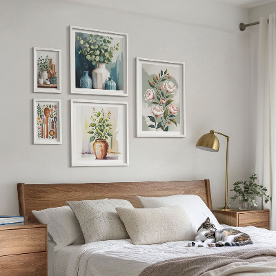 Gallery wall Stylish plant kitchen decorations