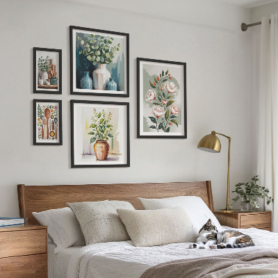 Gallery wall Stylish plant kitchen decorations
