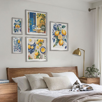 Gallery wall Citrus Provençal cuisine
