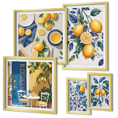 Gallery wall Citrus Provençal cuisine