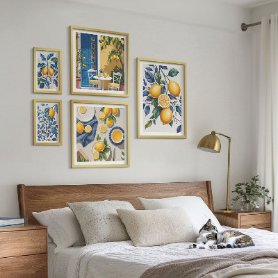 Gallery wall Citrus Provençal cuisine