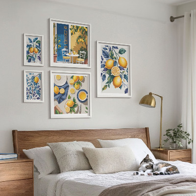 Gallery wall Citrus Provençal cuisine