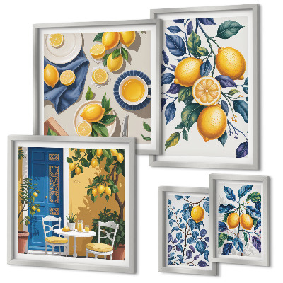Gallery wall Citrus Provençal cuisine