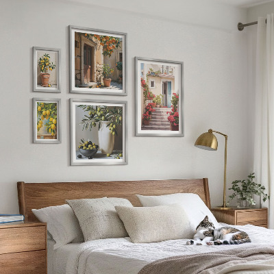 Gallery wall Atmospheric lemon streets