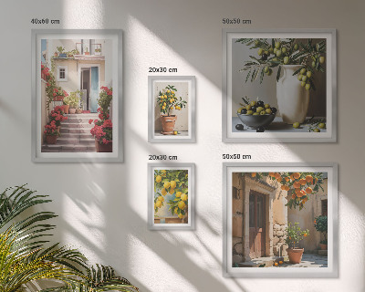 Gallery wall Atmospheric lemon streets