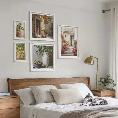 Gallery Wall atmospheric lemon streets art print
