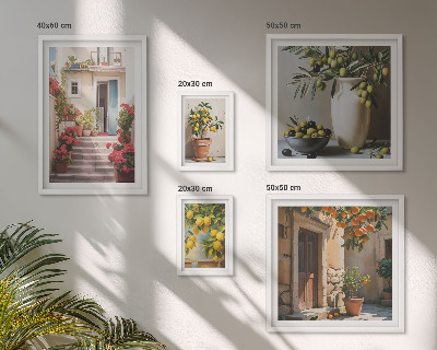 Gallery wall Atmospheric lemon streets