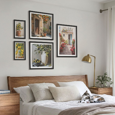 Gallery wall Atmospheric lemon streets