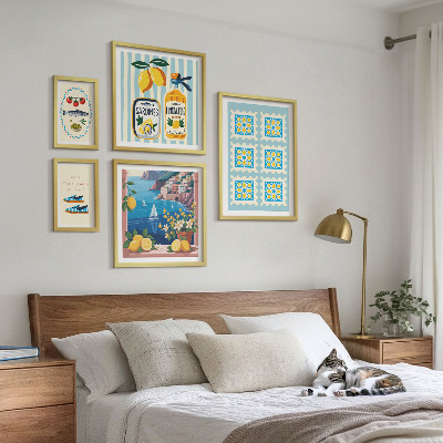 Gallery wall Italian cuisine taste style
