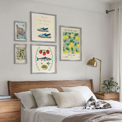 Framed photo set Fruit collection from Italy