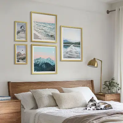 Nature landscape gallery wall set of decorative art prints