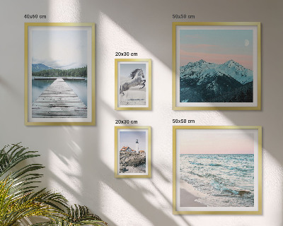 Gallery wall Nature landscapes decorations