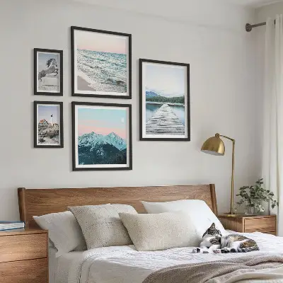 Nature landscape gallery wall set of decorative art prints