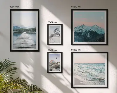 Nature landscape gallery wall set of decorative art prints