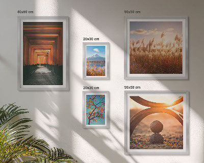 Gallery wall The tranquil zen landscapes of nature