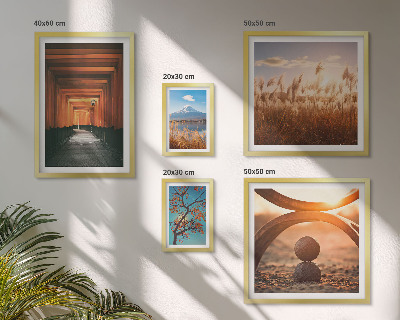 Gallery wall The tranquil zen landscapes of nature