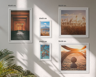 Gallery wall The tranquil zen landscapes of nature