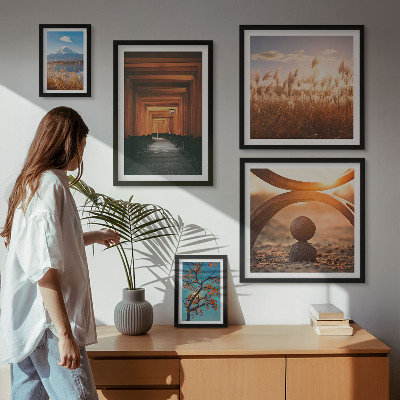 Gallery wall The tranquil zen landscapes of nature