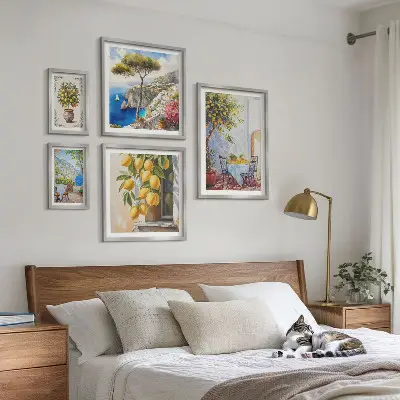 Gallery wall art citrus sun inspiration print