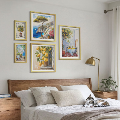 Gallery wall Citrus inspirations sun
