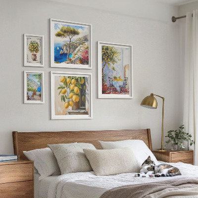 Gallery wall Citrus inspirations sun