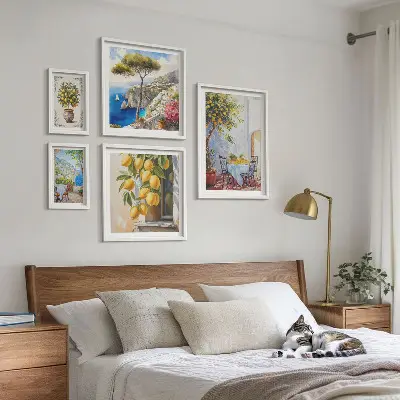 Gallery wall art citrus sun inspiration print