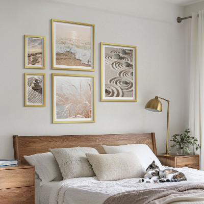 Set of 5 wall art pieces Relaxing landscapes of nature