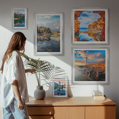 Gallery wall Natural mountain water views