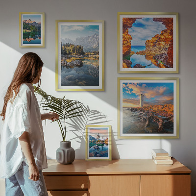 Gallery wall Natural mountain water views
