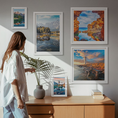 Gallery wall Natural mountain water views